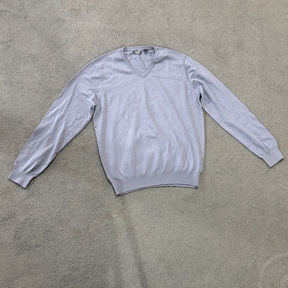 Men's IZOD Light Blue V-Neck Sweater